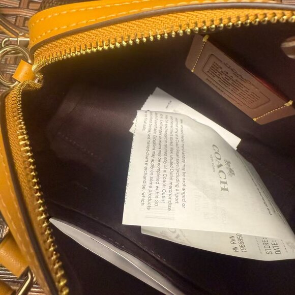 NWT Coach Mini Rowan Crossbody Bag Signature Canvas Floral CCF31 - Picture 6 of 7